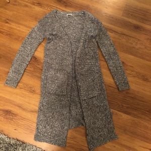Grey cardigan